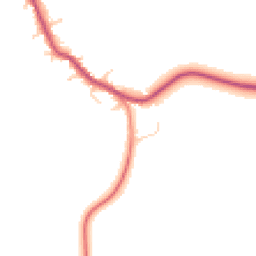 Daytime road noise heatmap for YO23 3QJ