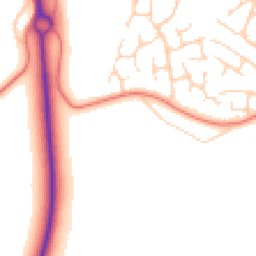 Daytime road noise heatmap for YO23 3QX