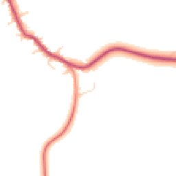 Daytime road noise heatmap for YO23 3RE