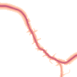 Daytime road noise heatmap for YO23 3RG