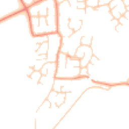 Daytime road noise heatmap for YO23 3TR