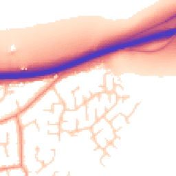 Daytime road noise heatmap for YO23 3XD