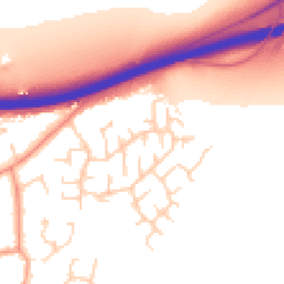 Daytime road noise heatmap for YO23 3XQ
