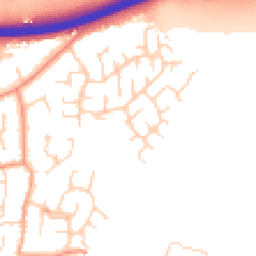 Daytime road noise heatmap for YO23 3XU