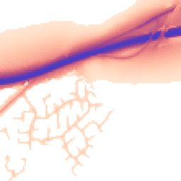 Daytime road noise heatmap for YO23 3XW