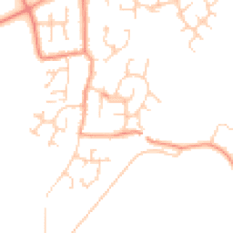Daytime road noise heatmap for YO23 3YJ