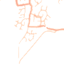 Daytime road noise heatmap for YO23 3YU