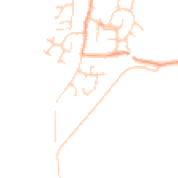 Daytime road noise heatmap for YO23 3YX