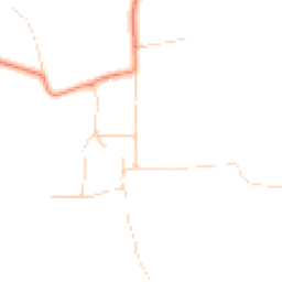 Daytime road noise heatmap for YO23 7AD