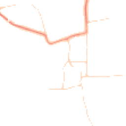 Daytime road noise heatmap for YO23 7AF