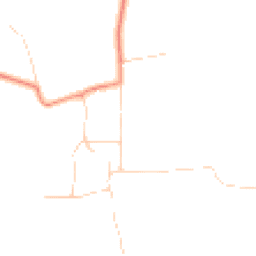 Daytime road noise heatmap for YO23 7AH