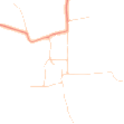 Daytime road noise heatmap for YO23 7AJ