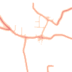 Daytime road noise heatmap for YO23 7BX
