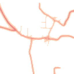 Daytime road noise heatmap for YO23 7DG
