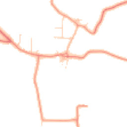 Daytime road noise heatmap for YO23 7DH