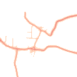 Daytime road noise heatmap for YO23 7DW