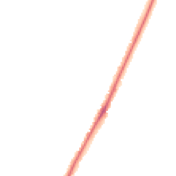 Night-time road noise heatmap for YO24 1JG