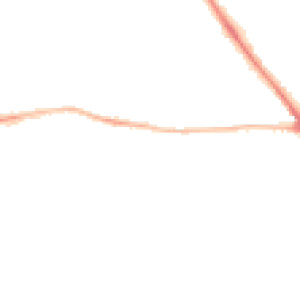 Night-time road noise heatmap for YO24 4EU