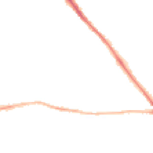 Night-time road noise heatmap for YO26 4ST