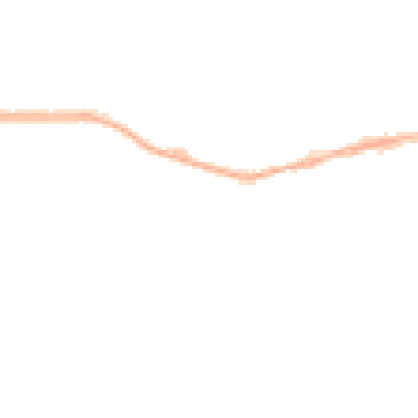 Night-time road noise heatmap for YO26 5FD