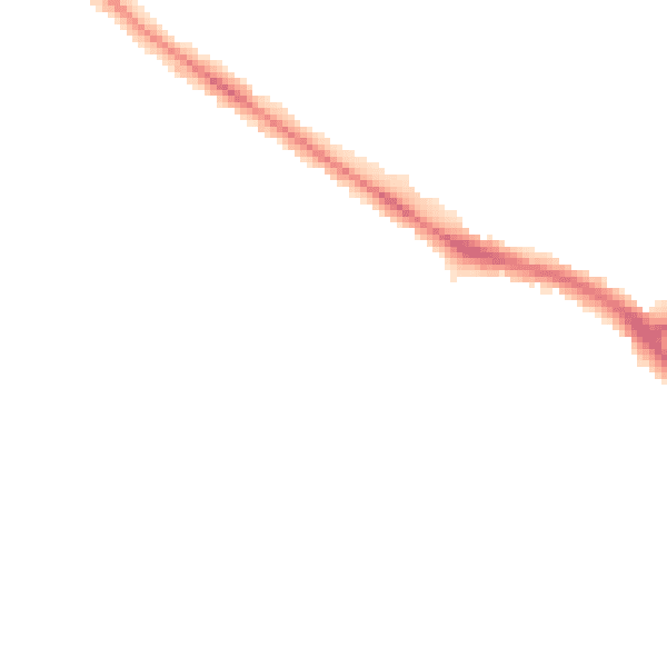 Night-time road noise heatmap for YO26 5NY