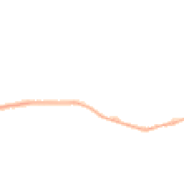 Night-time road noise heatmap for YO26 5TL