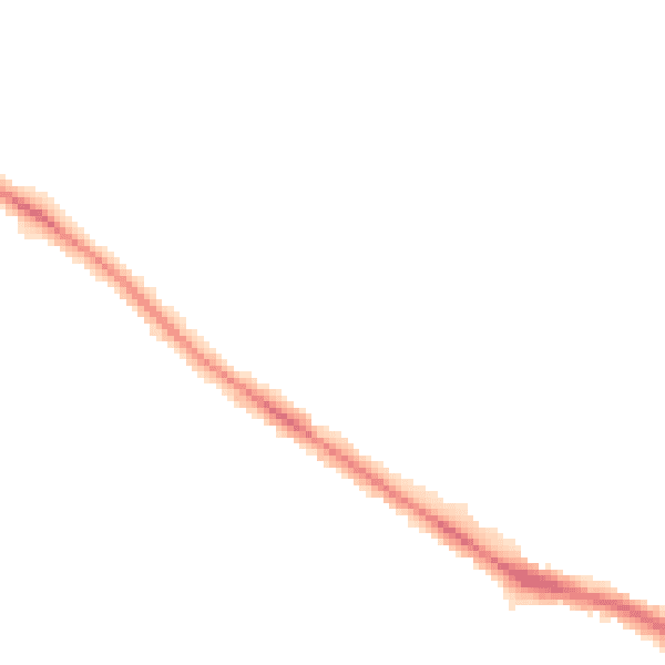 Night-time road noise heatmap for YO26 6BH