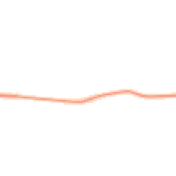 Night-time road noise heatmap for YO26 7NJ