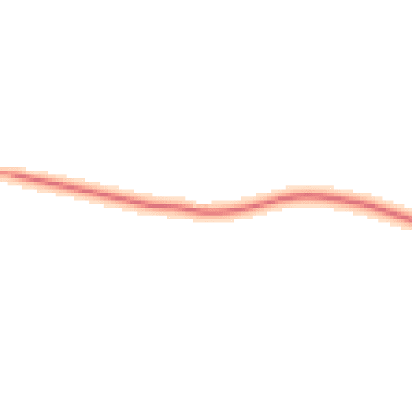 Daytime road noise heatmap for YO26 7PL