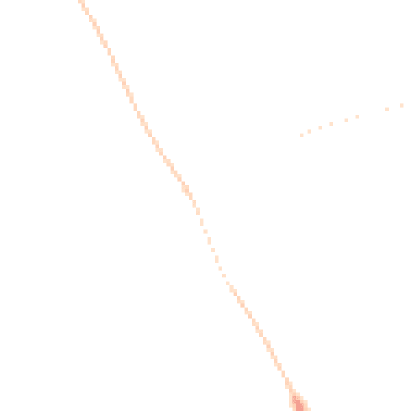 Night-time road noise heatmap for YO26 9TQ