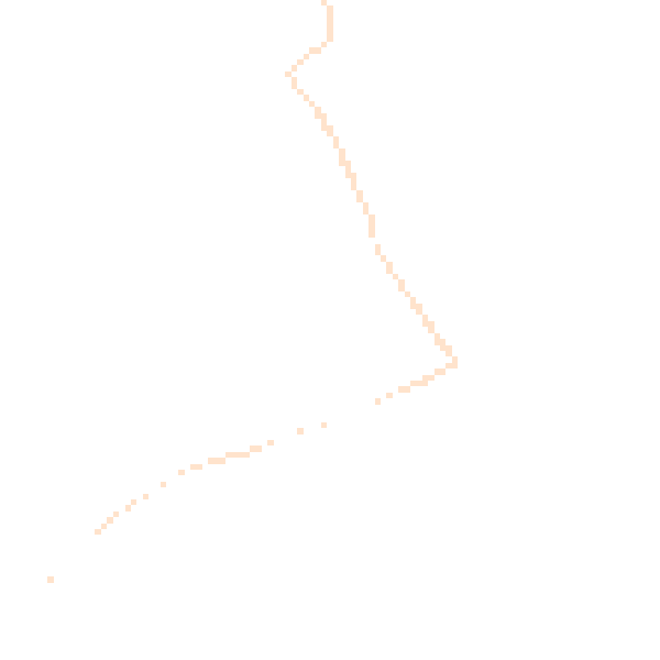 Night-time road noise heatmap for YO31 0NA