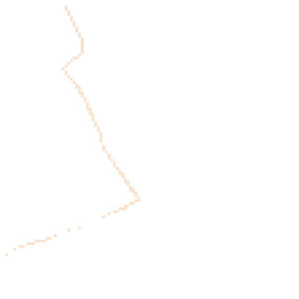 Night-time road noise heatmap for YO31 0NW