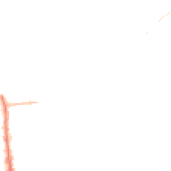 Night-time road noise heatmap for YO31 0UE
