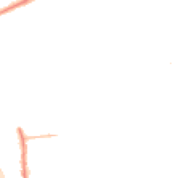 Night-time road noise heatmap for YO31 0UL