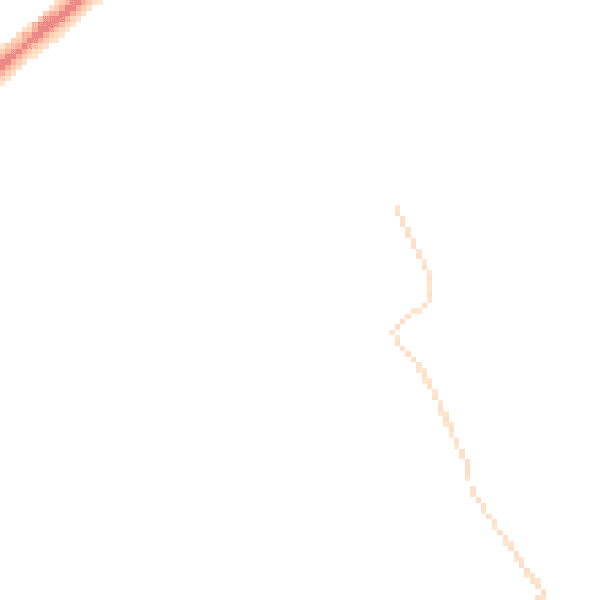 Night-time road noise heatmap for YO31 1AB