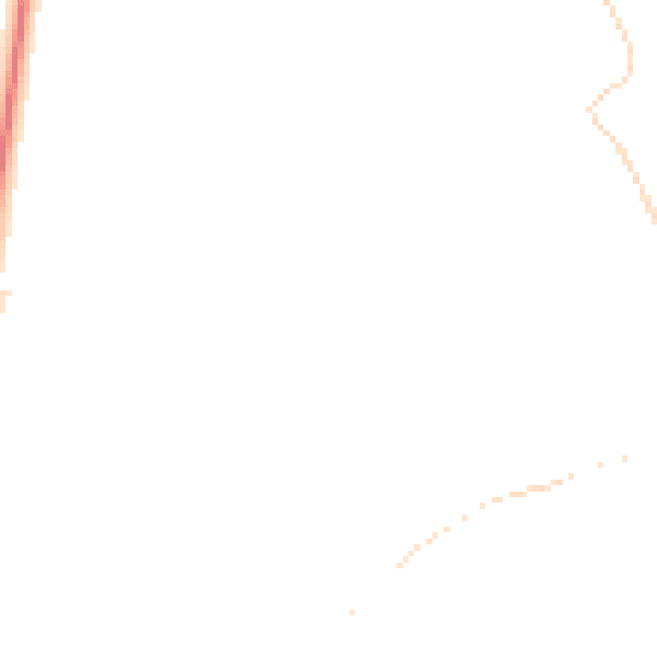 Night-time road noise heatmap for YO31 1AN