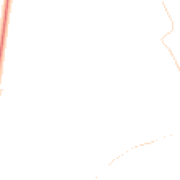 Night-time road noise heatmap for YO31 1DN
