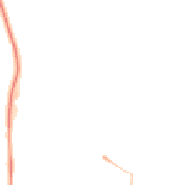 Night-time road noise heatmap for YO31 8FY