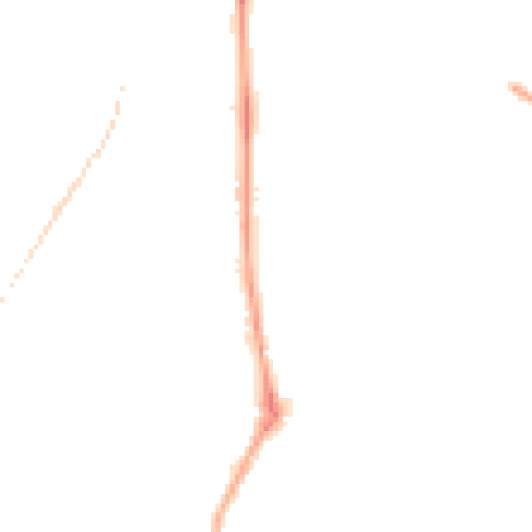 Night-time road noise heatmap for YO31 8HG