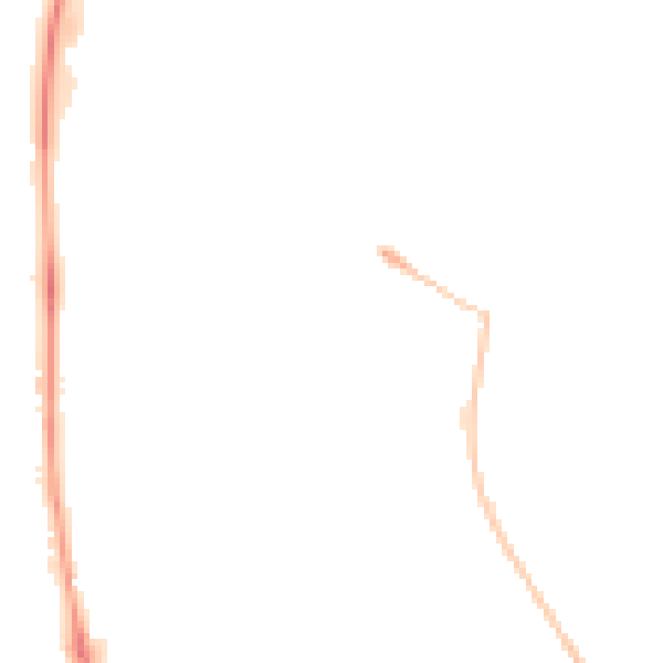 Night-time road noise heatmap for YO31 8RY
