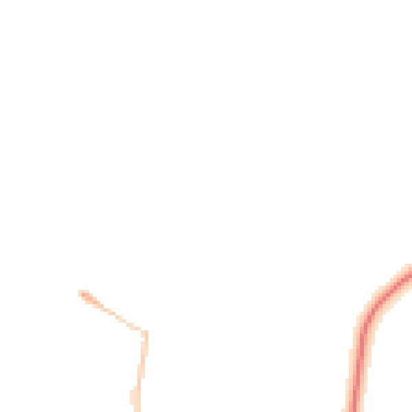 Night-time road noise heatmap for YO31 9BG