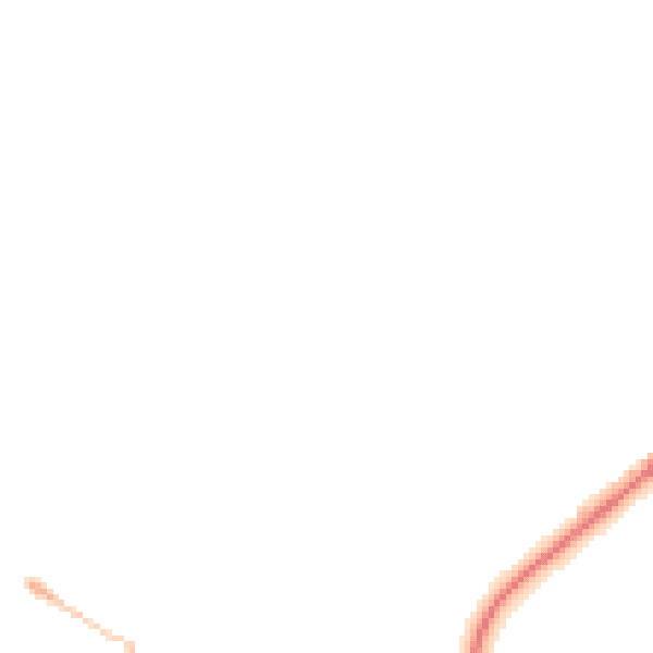 Night-time road noise heatmap for YO31 9PJ