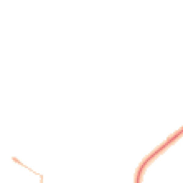 Night-time road noise heatmap for YO31 9PL