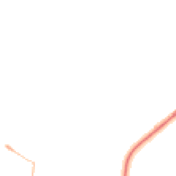 Night-time road noise heatmap for YO31 9PN