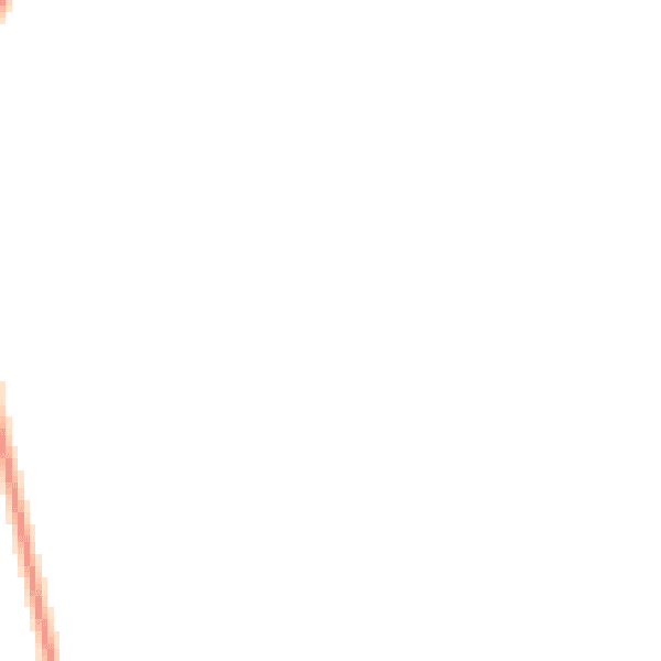 Night-time road noise heatmap for YO32 2GR