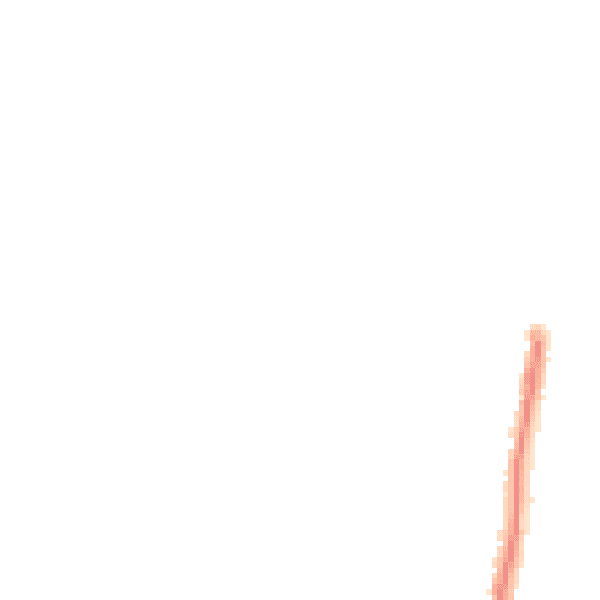 Night-time road noise heatmap for YO32 2JE