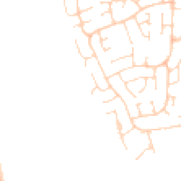 Daytime road noise heatmap for YO32 3WJ