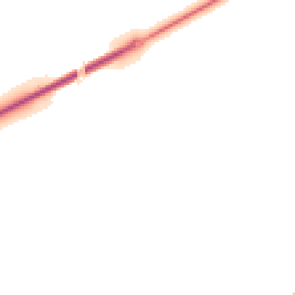 Night-time road noise heatmap for YO32 4DA