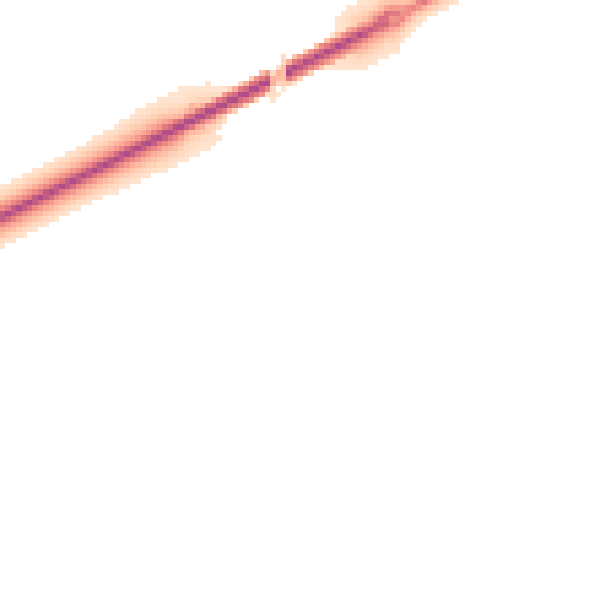 Night-time road noise heatmap for YO32 4DH
