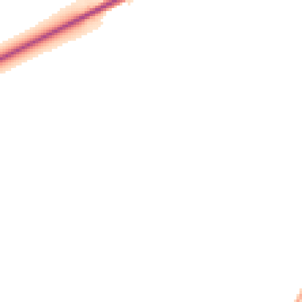 Night-time road noise heatmap for YO32 4DL